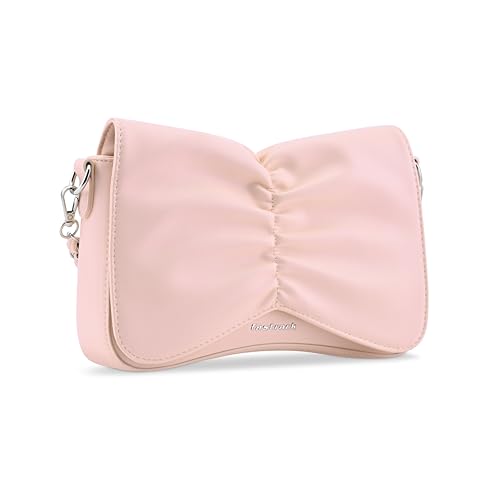 Image of Fastrack Bow-tiful Sling | Faux-Leather Women Handbags| Ladies Purse Handbag | Sling Bag for Casual Carry