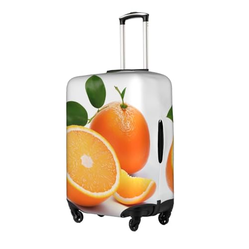 Orange Tsa Approved Luggage Cover For 18-32 Inch Suitcases Scratch-Resistant Stretch Luggage Cover2