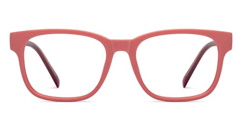 Image of LENSKART BLU | Zero Power Cut Computer Glasses | Anti Glare, Lightweight & Blocks Harmful Rays | UV Protection Specs | Full Rim Square | For Men & Women | Small | LB E16222