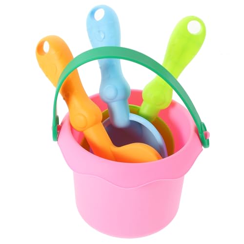 UPKOCH 1 Juego Juguetes de Playa para Divertido y Portátil con Cubo de Arena y Pala para Playa y Piscina Colores Aleatorios Color Aleatorio Color Aleatorio