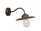 hoflampe antik ebay Hochwertige Verarbeitung Nordlux Wandleuchte Luxembourg 60W E27 rost IP54 22671009