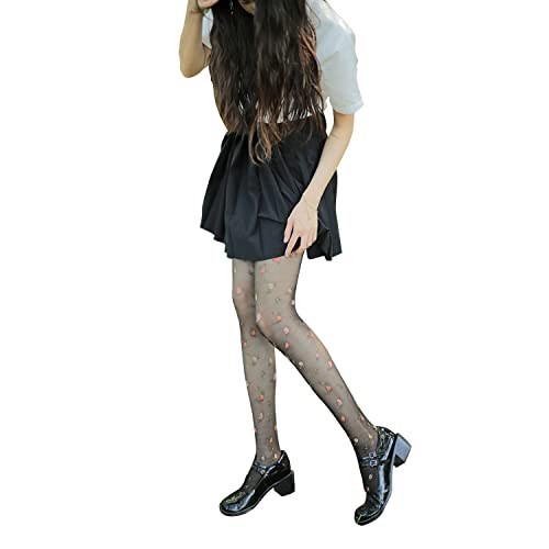 Image of Sahabowi Women's Sheer Tights, High Waist Pantyhose, Vintage Control Top Stockings,Shaping Pantyhose Slimming Butt Lifting