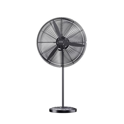 YCNLYSSR Ventilador Industrial, Ventilador eléctrico Industrial de Piso, Ventilador de Taller de fábrica de Cobre Puro de Alta Potencia eólica, Ventilador Comercial para Tienda (Mediano)