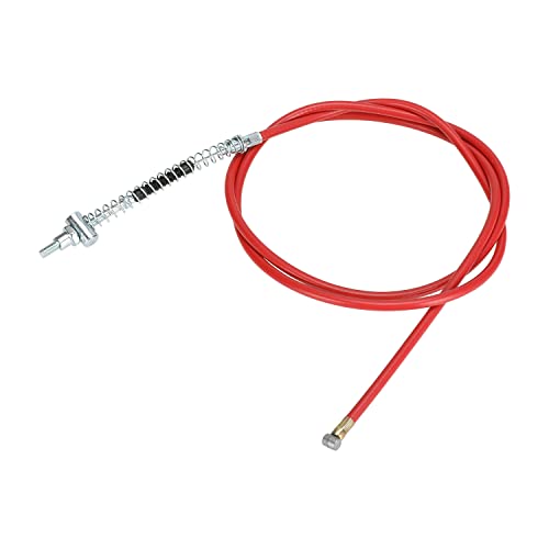 YOXUFA 67\" MIni Bike Drum Brake Cable Replacement for Coleman CT200U CT200U-EX BT200X Baja Hensim Warrior Heat Motorsports MB165 MB200 Axis M200 Yerf-Dog Mini Bike ATV Scooter Red Parts - Thumbnail 7