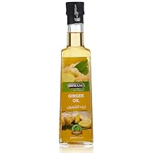 Hemani Ginger Oil 250ml - Pure & Natural, Premium Quality, Aromatic, Therapeutic Grade, for Aromatherapy, Massage & Skincare, Daily Use, Refreshing, Essential Bliss