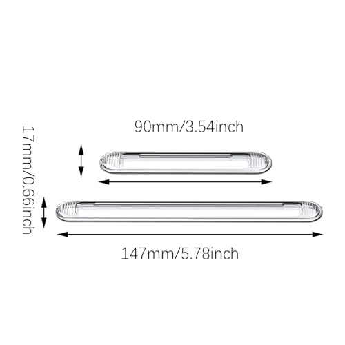 Almohadillas protectoras de PVC flexible de 147/90 mm para hogar 5