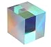 CynKen 1Pcs Optical Glass RGB Dispersion Prism X-CUBE for Physics Teach Decoration Art