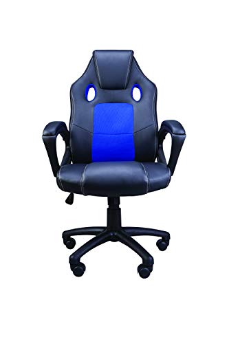 Cadeira Gamer SGC30 Akasa Azul e Preto A-GCH-03BL