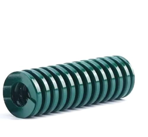 1pcs Yellow Mould Die Spring Outer Diameter 27mm,Inner diameter 13.5mm, Length 20-90mm, Spiral Stamping Compression Spring for Machinery Equipment(Brown,27x13.5x80mm)