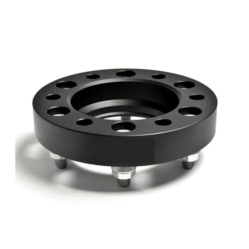 Adaptateur de moyeu double boulonnerie cales de roue noires 30mm - 6