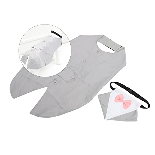 POPETPOP 4 Conjuntos De Terno Para Cachorro Blusa Regata Camisa Social Terno Camisa Roupa Para Cacho