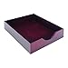 Carver Hardwood Stackable Desk Tray, Letter Size, 13.5 x 11 x 2.75 Inches, Mahogany Finish (CW07213)
