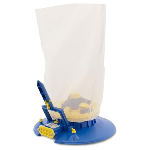 Water Tech Pool Blaster Leaf Vac, Cordless Battery Powered Swimming Pool Leaf Skimmer, Leaf Vacuum is Fast Cleaning and Includes a Heavy-Duty Mesh High Capacity Bag Cover