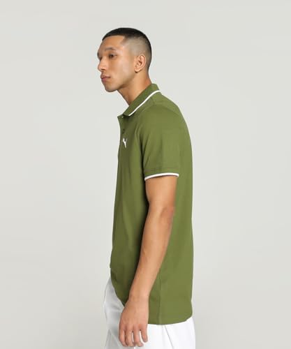 Image of Puma Men's Solid Slim Fit T-Shirt