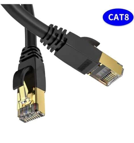 Cable de red Ethernet Cat 8 SANOXY RJ45 15ft miniatura 3
