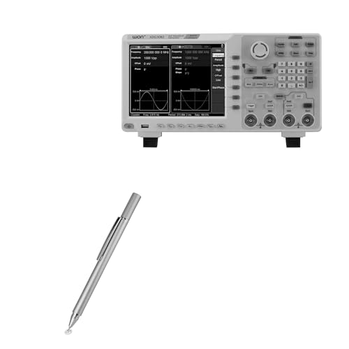 BoxWave Stylus Pen Compatible with Owon XDG3162 - FineTouch Capacitive Stylus, Super Precise Stylus Pen - Metallic Silver