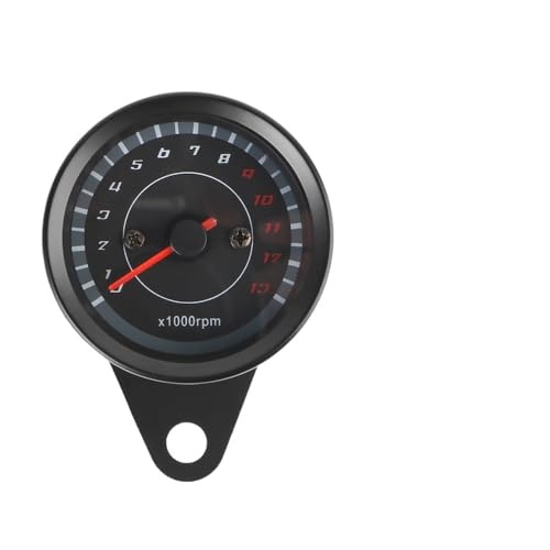 オドメーター タコメーター オートゲージ オートバイ スピードメーター バイクアクセサリー 走行距離計 ユニバーサルライト付き モトパーツ 機械