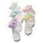 5 Pairs-pink+yellow+purple+green+blue