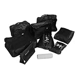 YARNOW Faltbare Reisetaschen Set Leichte Aufbewahrungsbeutel für Kleidung und Schuhe Multifunktionale Organizer für Effiziente Reise Kofferpackung Platzsparend und Vielseitig