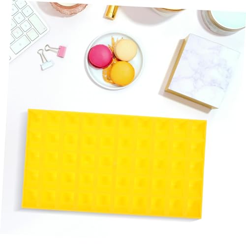 Caja organizadora para monedas Angoily en plástico amarillo miniatura 4
