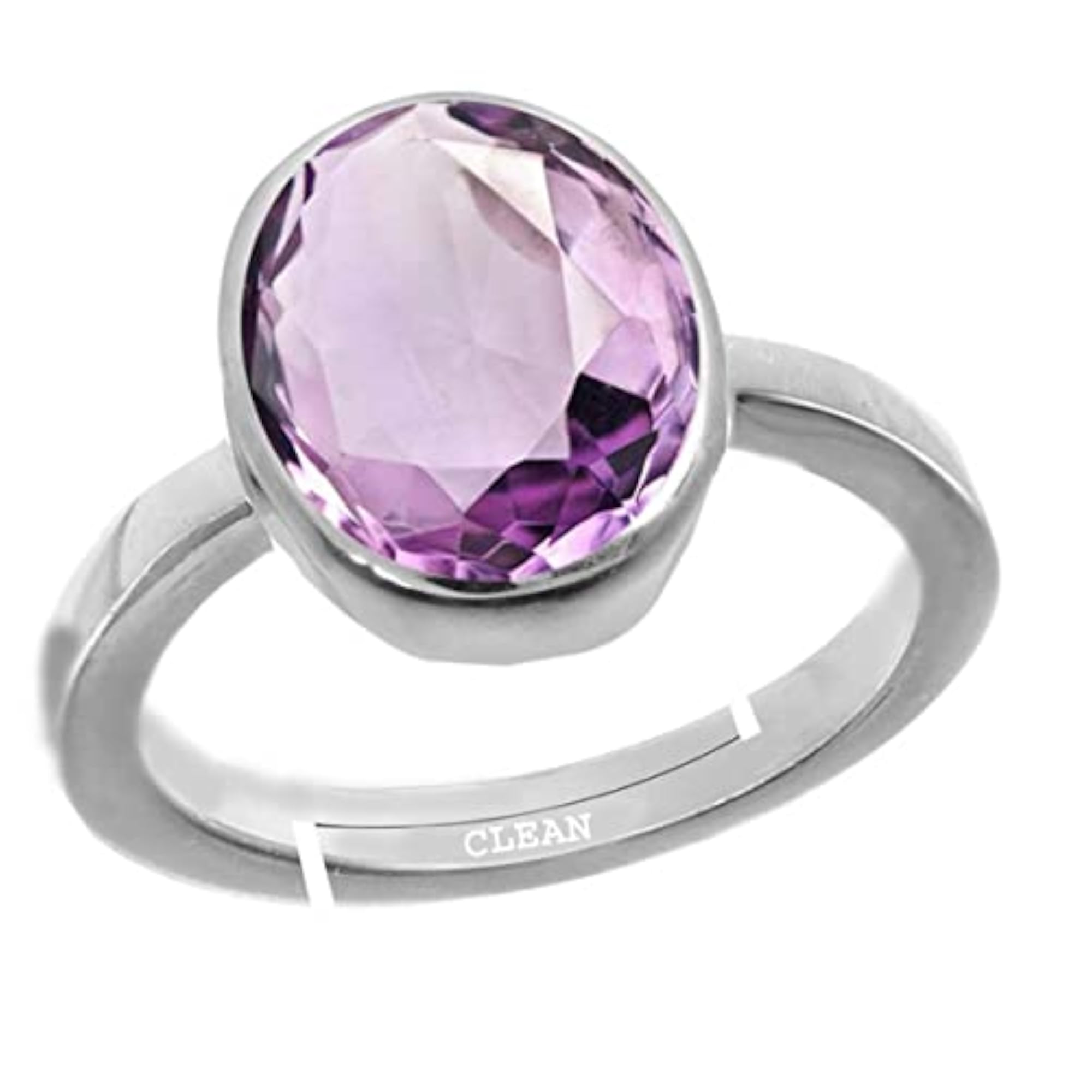 Women's Amethyst 10.25 Ratti Adjustable Ring, 925 Sterling Silver