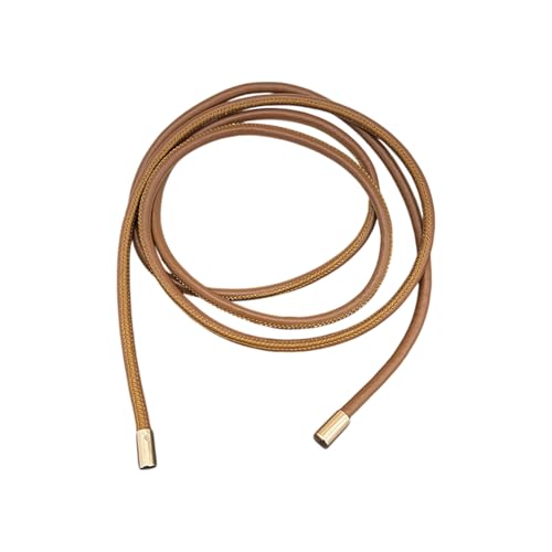 Stylish Thin Girdle Women's PU Leather Waist Chain Belt 160cm Long Chain Waistband For Dress And Coat Decoration