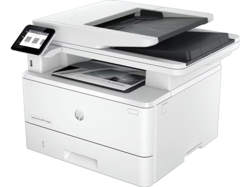 HP Monochrome, Colour Wireless Laser Printers jet Pro Mfp 4104Dw, 42 Ppm A4 Mfp With Wifi, White view 2