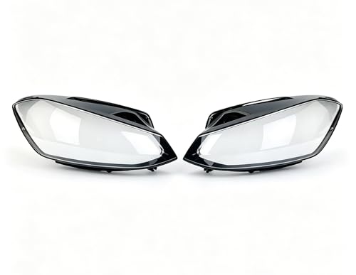 Coque couvercle de phare Golf 7.5 GTI anti-jaunissement en verre synthétique haute clarté