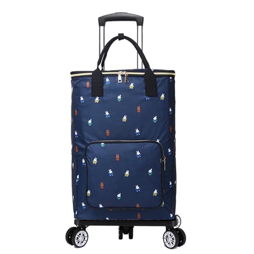 tangcheng ショッピングカート ショッピングカート おしゃれ 折りたたみ 買い物カート カート キャリー ショッピングキャリー 買い物 キャリー 5輪 横押し可能 機内持ち込み 軽量 キャリーバッグ 2WAY 保冷 保温 ダブルキャスター 360度