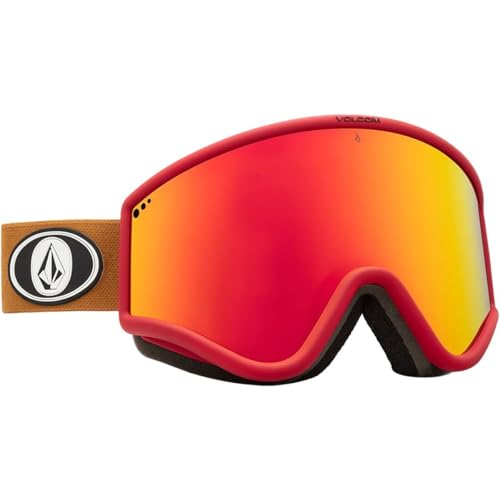 Volcom Yae Charamel lunettes de soleil outdoor rouge chrome uniques