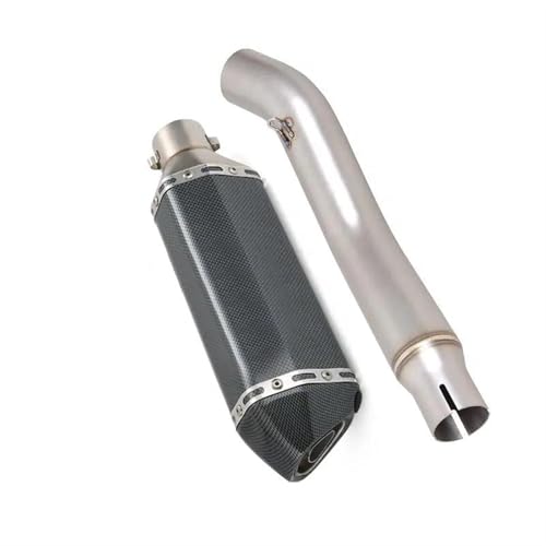 Ligne d'échappement moto intermédiaire en inox pour Zuma 125 BWS