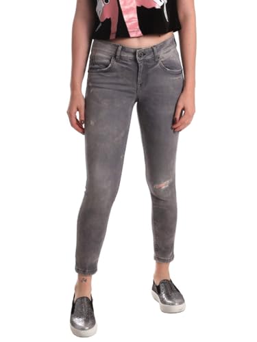 Jeans femmes gris Fornarina SE171L99D872RN denim extensible premium taille 28