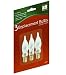 NOMA/INLITEN-IMPORT 1078-88 C7 Flame Bulb, Clear, 3-Pack