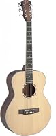 Mahogany back and sides Mahogany neck Rosewood fingerboard Natural color with open pore varnish Gig bag included