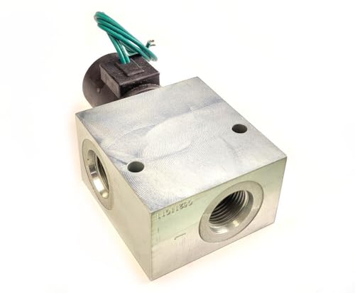 SV12-28-12TD-N-24DL - 2 Port Normally Closed Shut Off 24VDC Wire Leads