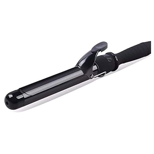 Keramisk LCD locktång stor rulle päronhuvud majs hett ägg locktyp alla typer av storlekar skadas inte håret lämplig för fest fest svart vit (storlek: 28 mm)