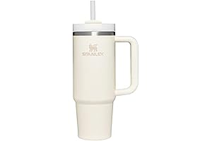 Cream Colored Stanley Cup 30 Oz: Quencher H2.0 FlowState Tumbler