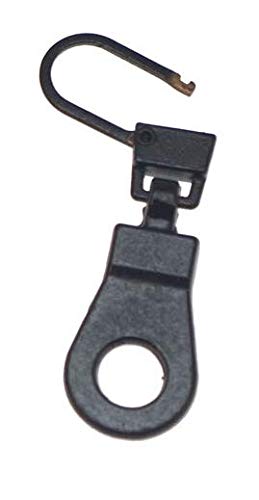 Telliswelt 1 Zipper 4cm schwarz Metall Ersatz Reißverschluss Verschluß leicht zu tauschen Cover