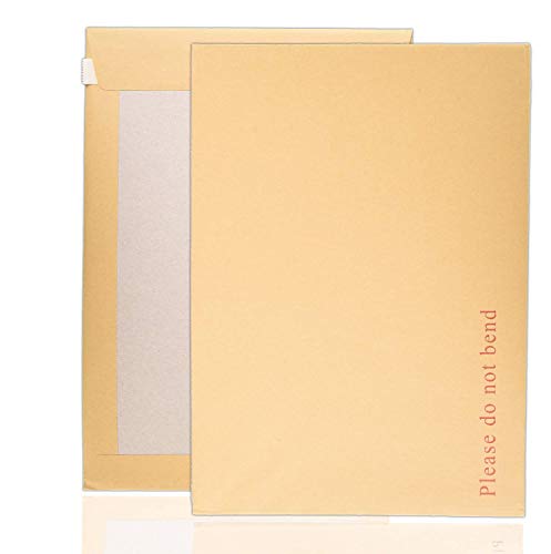 Arpan 324 mm x 229 mm A4 C4 Manilla harde boord backed enveloppen niet buigen (Pack van 20)