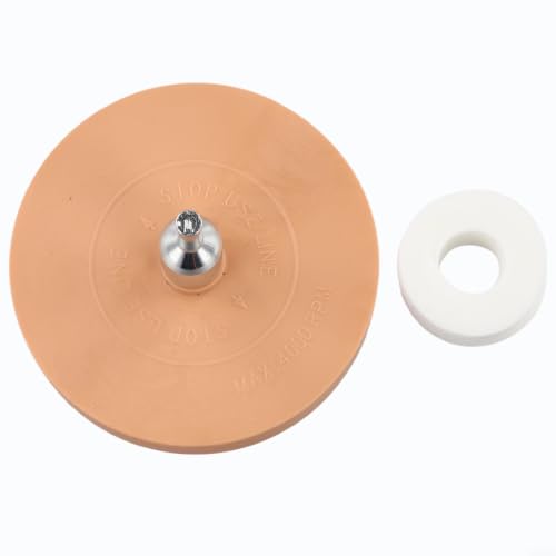 88mm Rubber Decal Eraser Wheel with Drill Adapter
