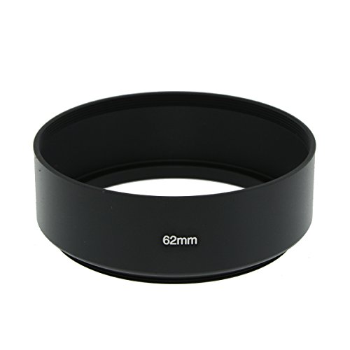 Sioti 62Mm Lens Hood, Matte Treatment Inside, Aluminum Material, Compatible With All Camera Lens S/C/N/F/O/P Etc.(62Mm) #TOP1