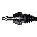 Rear Right CV Axle Assembly,Axel Shaft Replacement 166 350 11 10 1 Pcs for Mercedes-Benz GL350,GL450,GLE300d,GLE350d,GLE400 2013 2014 2015 2016 2017 2018 2019