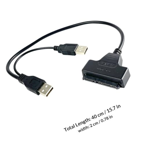 Cable de datos USB para disco duro serial SATA de 2.5 pulgadas miniatura 2
