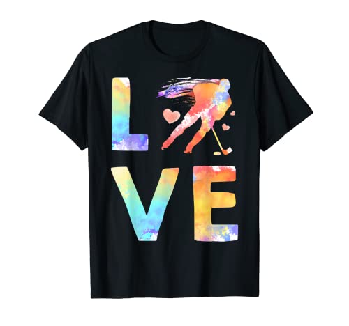 Funny Hockey Design For Kids Men Women Ice Hockey Players T-Shirt