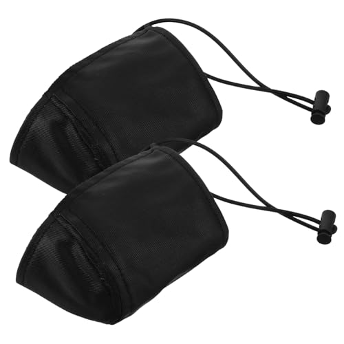 2Pcs Wear Resistant Shoe Heel Covers Brake Throttle Shoe Protectors for Car Driving Black Compatible with Flats and Wedges Easy to Use Heel Protection