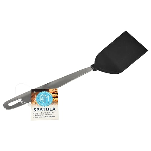 R & M International R&M International Spatula, One Size, Black, 9.25