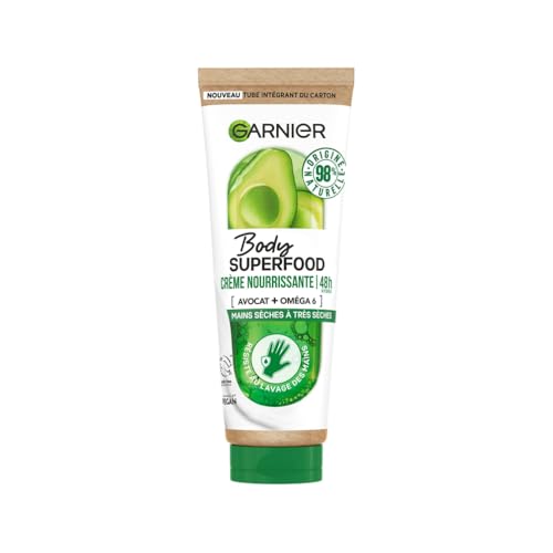 Crème mains nourrissante avocat et oméga 6 soin vegan peau sèche