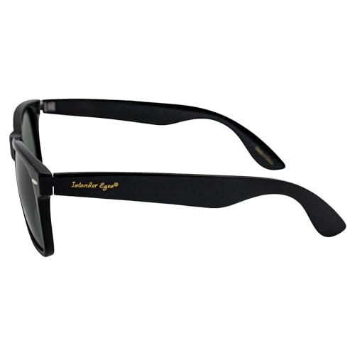 Azores Polarized Sunglasses for Men or Women Impact-Resistant Polycarbonate Black Frame w/Grey Lens3