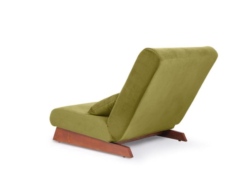 Image of PACIFIC ART & CRAFTS | Recliner Chair | Floor Sofa | Low Seating | Lounger Parent (Sofa Only, Olive Green)