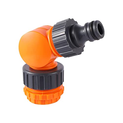 VBPBHFFNMW Conector rápido de la grifería del grifo de la grifería del grifo de la grifería de 180 ° de 180 ° 1/2 '3/4' Puerto de hilo Garden Farm Farm Farmed Lavado de automóvil Conector de agua del
